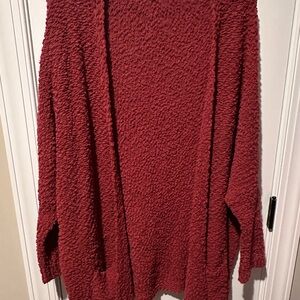 Cozy Burgundy Women's Sweater